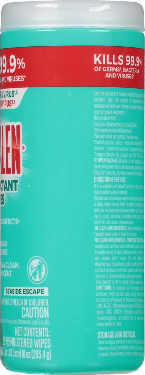 slide 5 of 9, Cloralen Disin Wipes Seasde, 35 ct