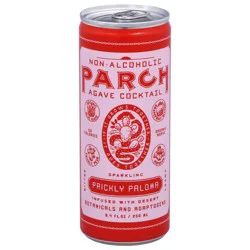 Parch Non-Alcoholic Sparkling Prickly Paloma Agave Cocktail 8.4 fl oz