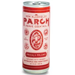 Parch Non-Alcoholic Sparkling Prickly Paloma Agave Cocktail 8.4 fl oz