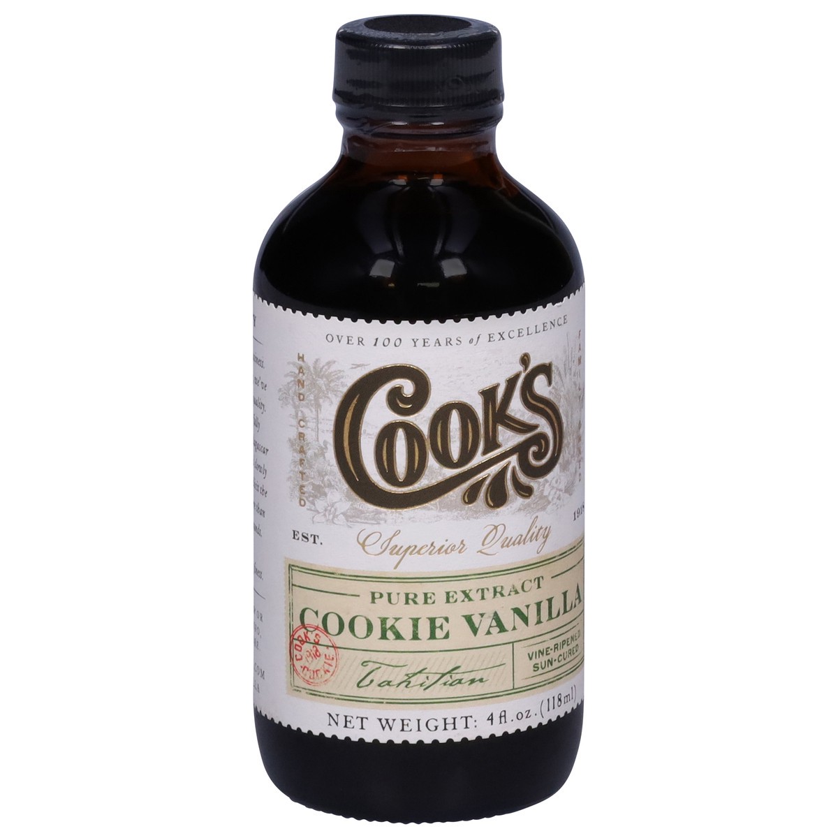 slide 4 of 13, Cook's Cookie Vanilla Pure Extract 4 fl oz, 4 fl oz