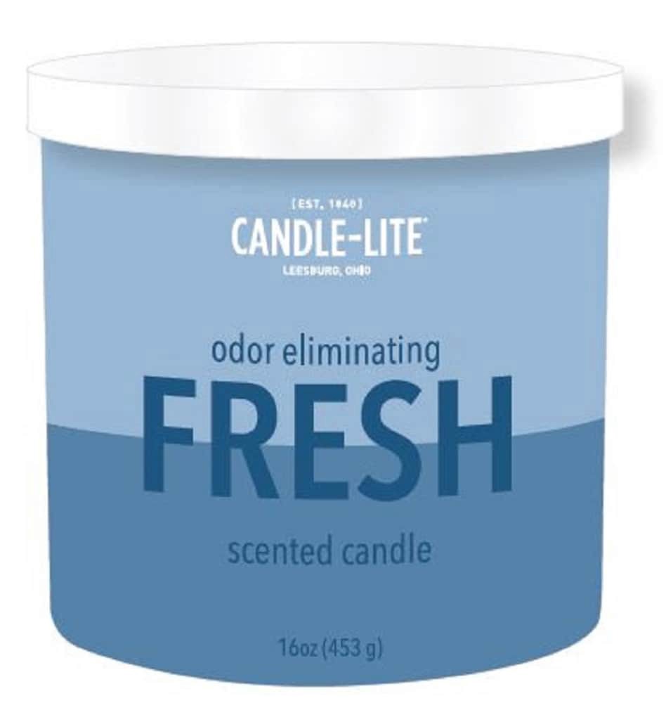slide 1 of 1, Pure Fresh Lavender + Sandalwood Candle 1 ea, 1 ct
