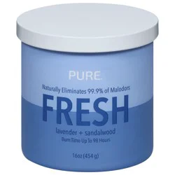 Pure Fresh Lavender + Sandalwood Candle - 1 ea