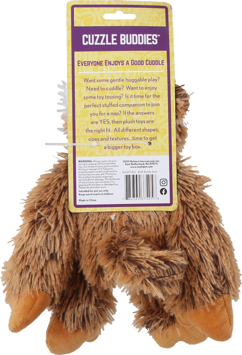 slide 5 of 9, Multipet Bark Buddy Animal Toy, 1 ct