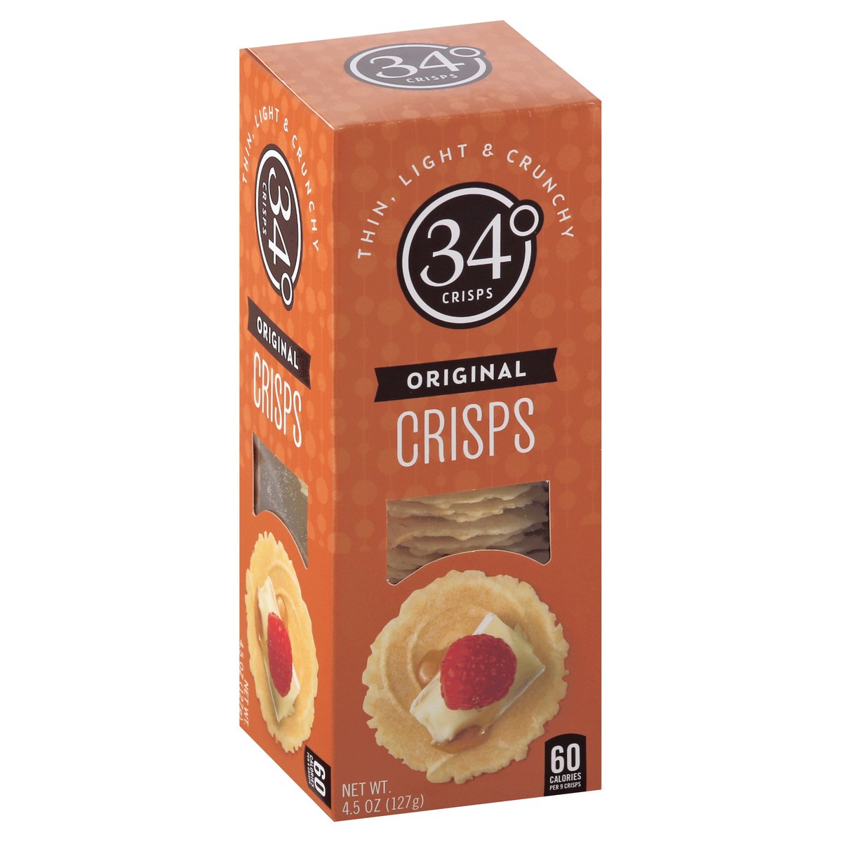 slide 5 of 9, 34 Degrees Original Crisps 4.5 oz, 4.5 oz