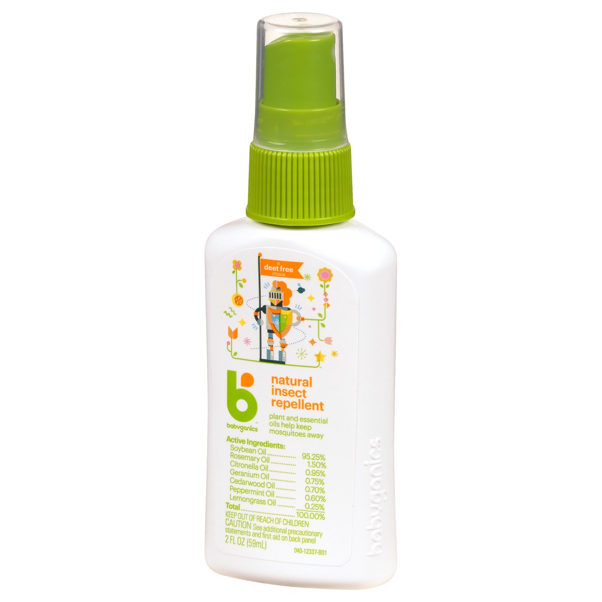 slide 8 of 9, Babyganics Natural Insect Repellent 2 oz, 2 oz