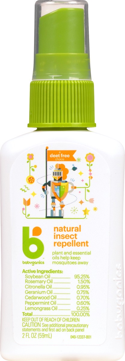 slide 6 of 9, Babyganics Natural Insect Repellent 2 oz, 2 oz