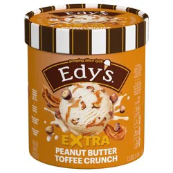 Edy's Peanut Butter Toffee Crunch Ice Cream 1.5 qt
