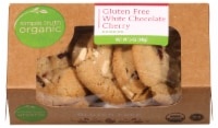 slide 1 of 1, Simple Truth Organic Gluten Free White Chocolate Cherry Cookies, 5 oz