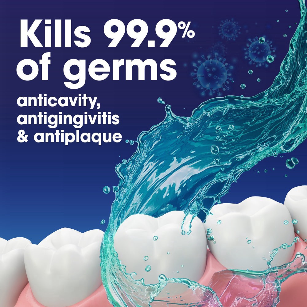 slide 2 of 5, Kroger Blue Mint Tartar Control Antiseptci Mouth Rinse, 1.5 liter