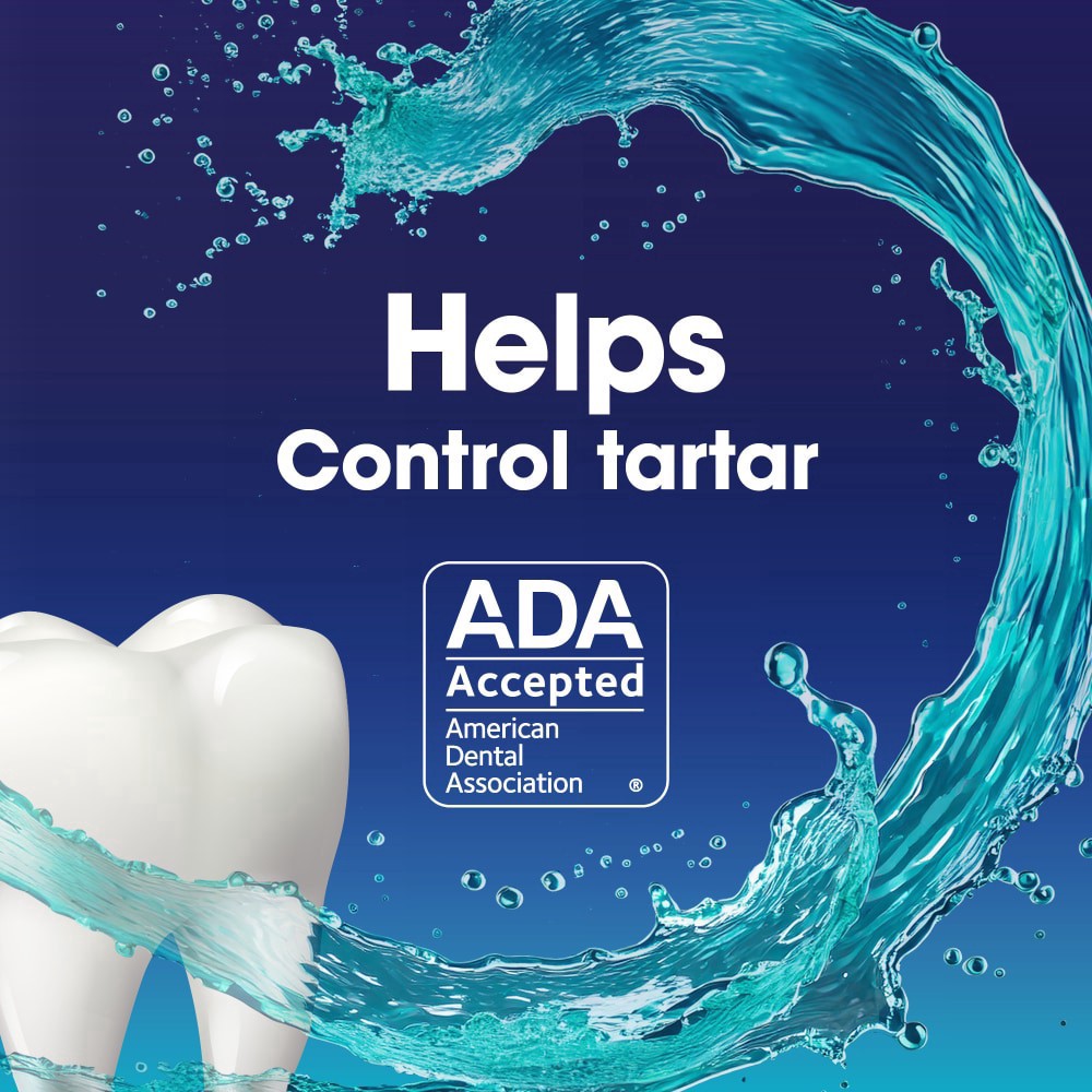 slide 3 of 5, Kroger Blue Mint Tartar Control Antiseptci Mouth Rinse, 1.5 liter