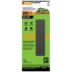 Rust-Oleum Rustoleum Gator 600 Grit Wet/Dry Sanding Sheets - 8267043