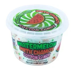 Dulces Tiajuana Watermelon with Chamoy Cotton Candy, 1.25 oz
