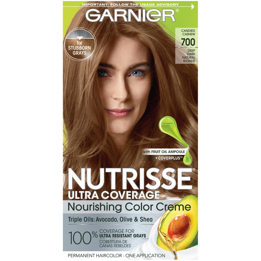 slide 1 of 7, Garnier Nutrisse Ultra Coverage Neutral - Medium Blonde Shade 800, 1 ct
