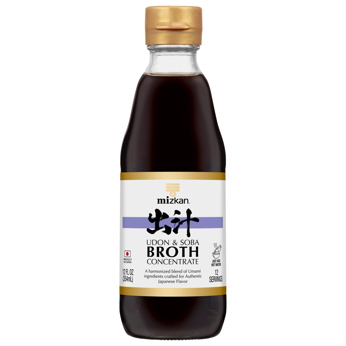 slide 1 of 9, Mizkan Broth Udon Soba Concentr 12 Oz,