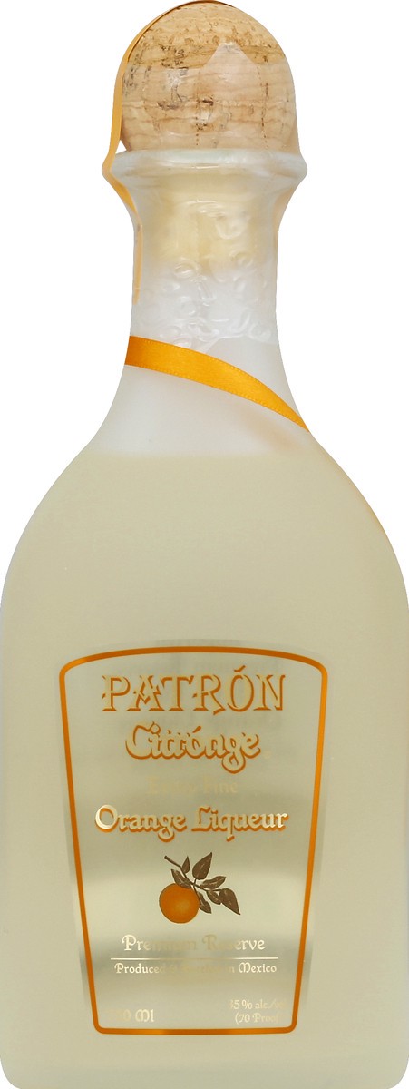 slide 3 of 3, Patrón Citronge Orange Liqueur 35% 75Cl/750Ml, 750 ml