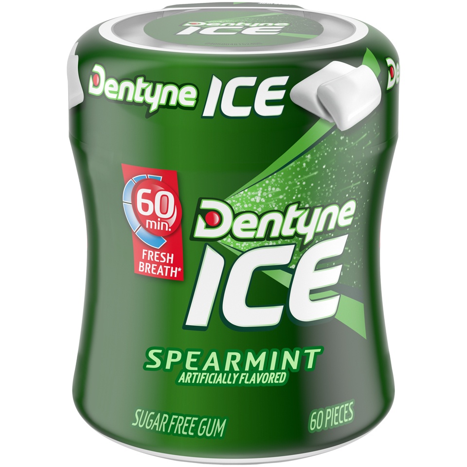 slide 2 of 9, Dentyne Ice Go Cup! Sugar-Free Spearmint Gum, 60 ct