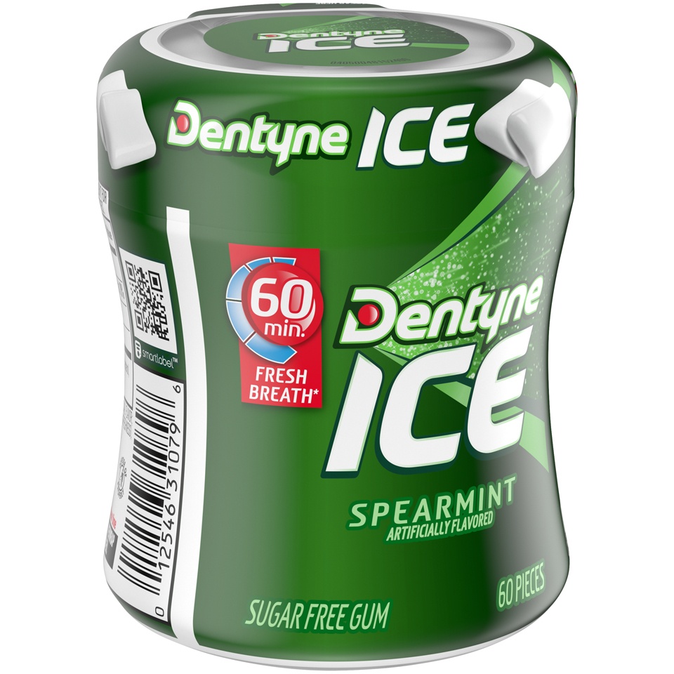 slide 3 of 9, Dentyne Ice Go Cup! Sugar-Free Spearmint Gum, 60 ct