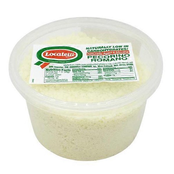 slide 1 of 1, Grated Locatelli, 