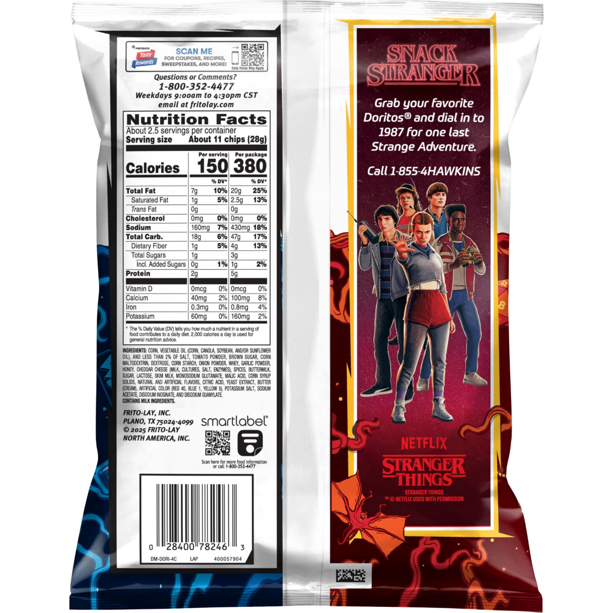 slide 3 of 4, Doritos Colsn Pzza/cool Rnch, 2 oz