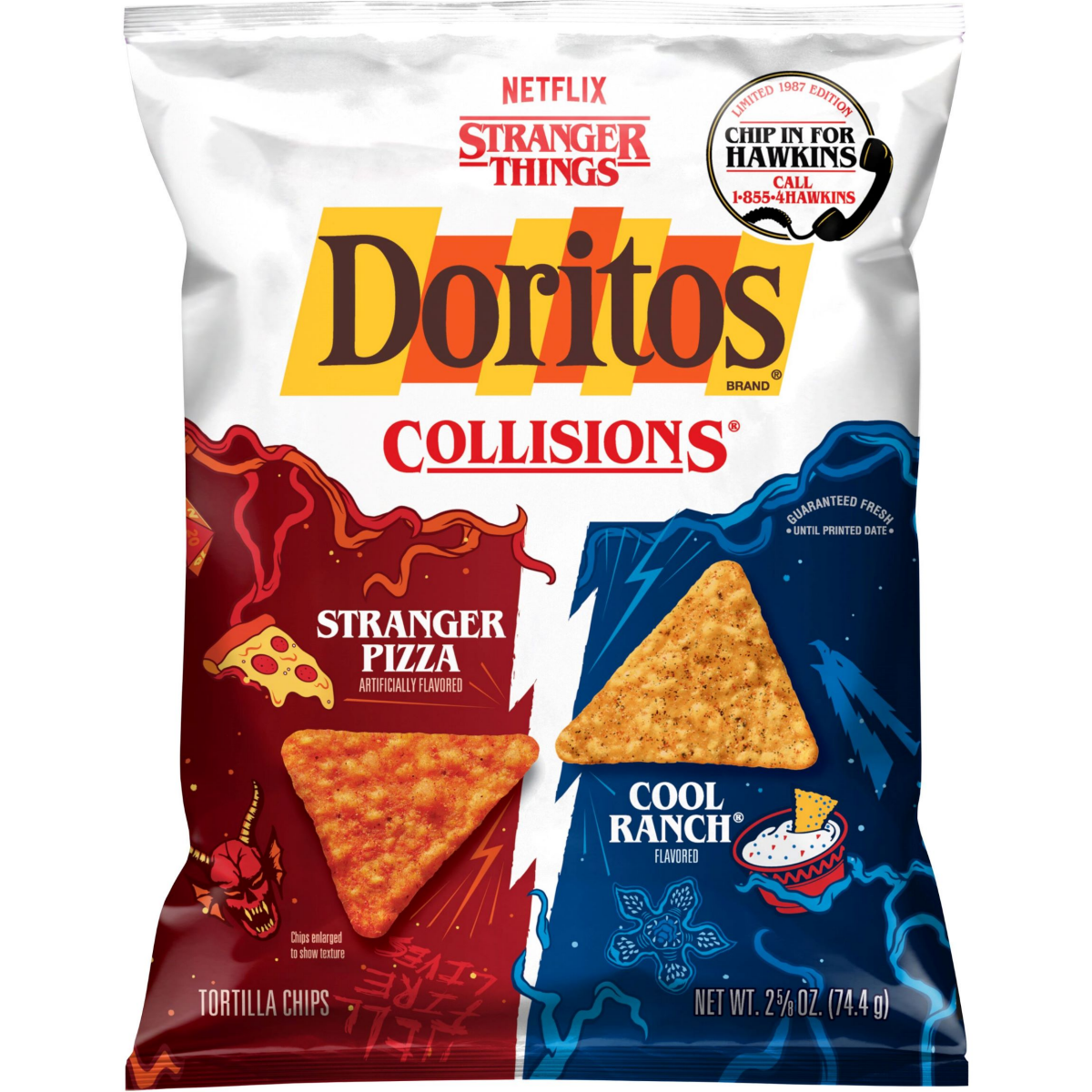 slide 1 of 4, Doritos Colsn Pzza/cool Rnch, 2 oz