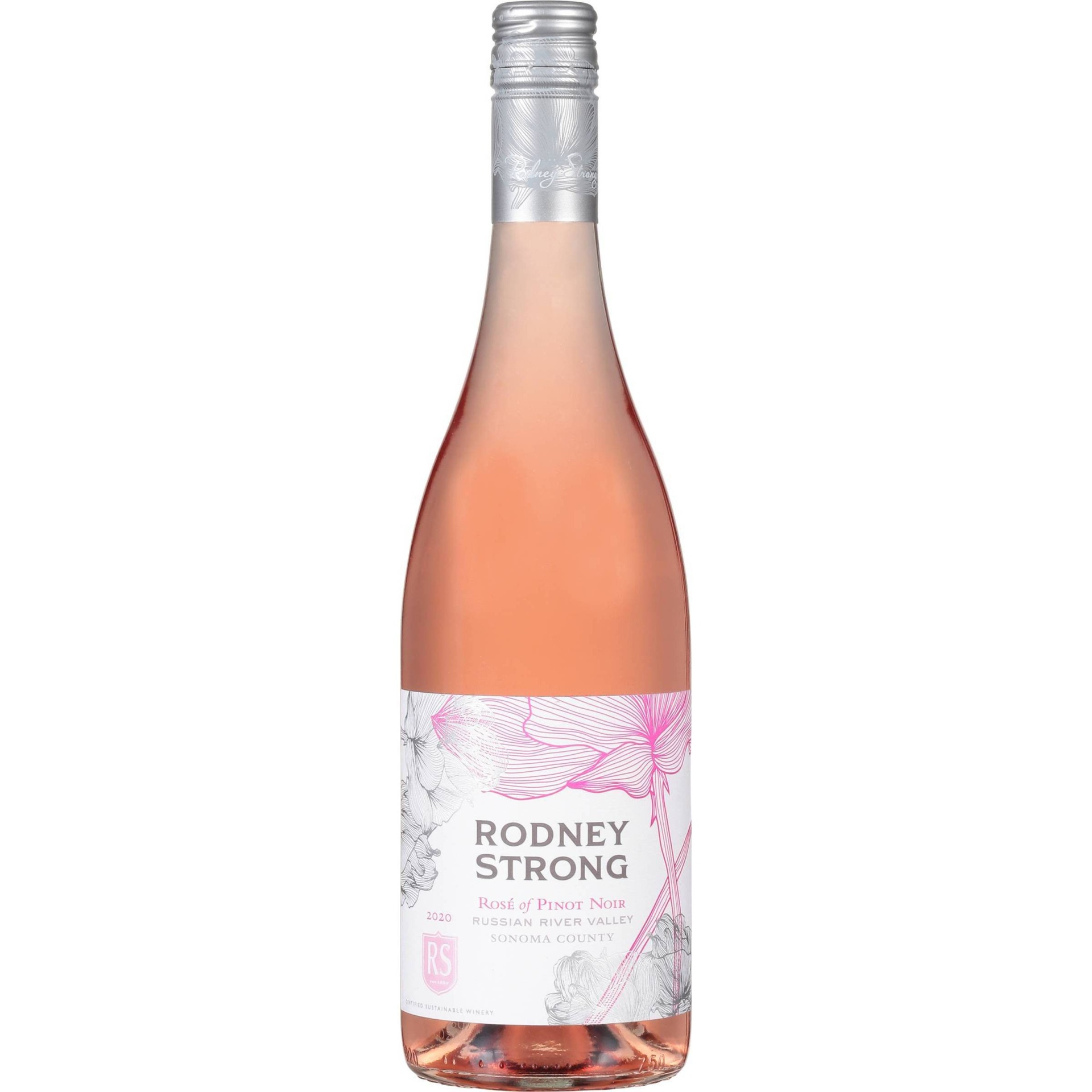 slide 1 of 4, Rodney Strong Vineyards Rose of Pinot Noir, 750 ml