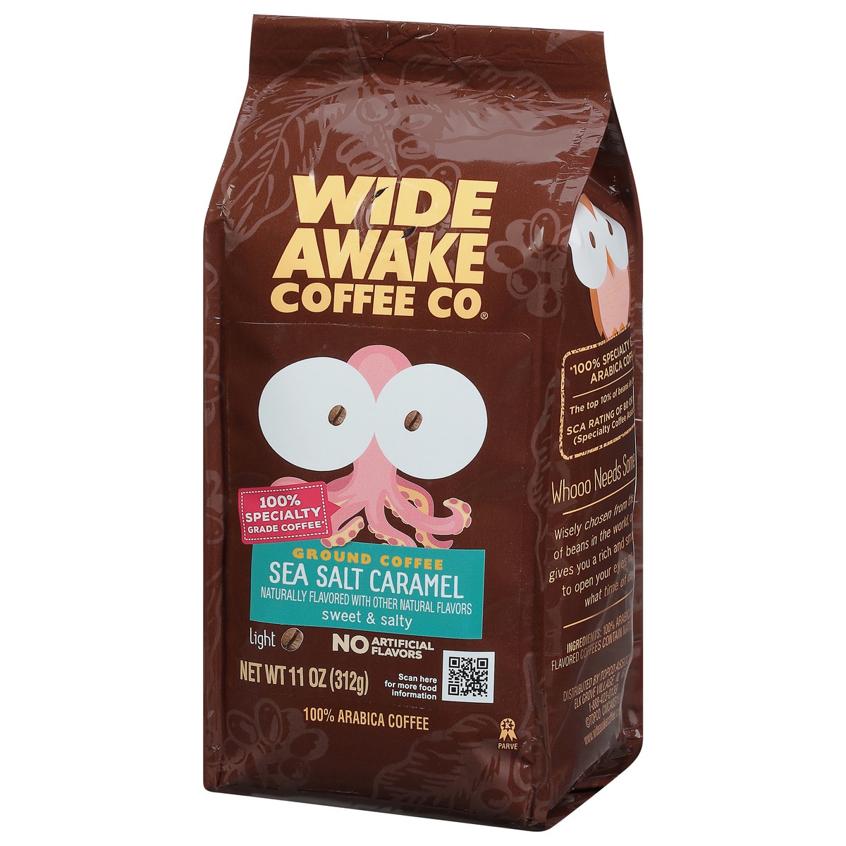 slide 6 of 11, Wide Awake Coffee Co. Ground Light Sea Salt Caramel Coffee 11 oz, 11 oz