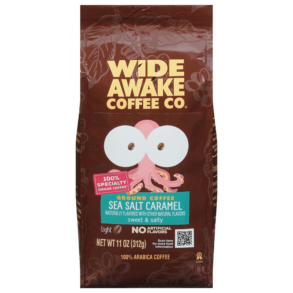 slide 1 of 11, Wide Awake Coffee Co. Ground Light Sea Salt Caramel Coffee 11 oz, 11 oz