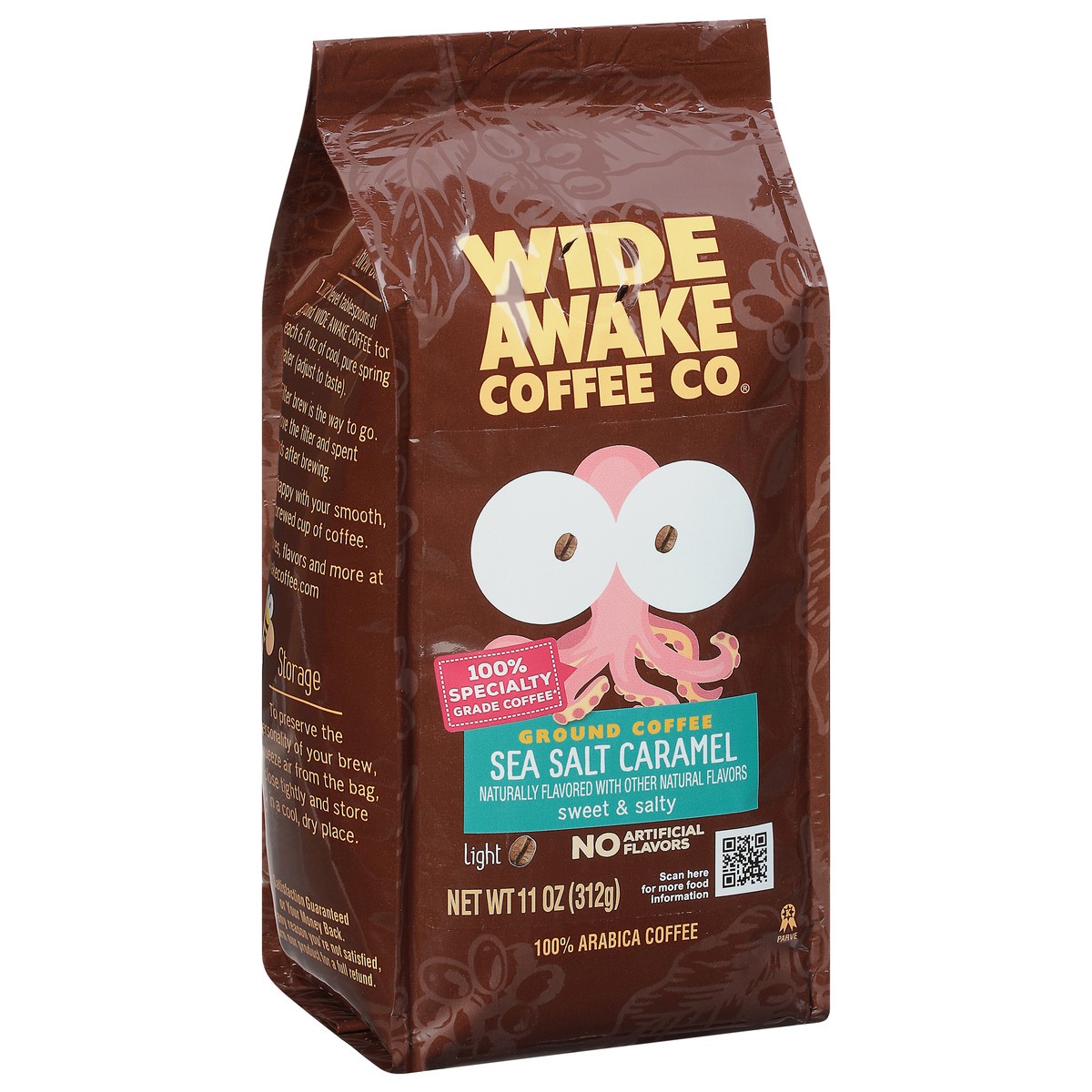 slide 11 of 11, Wide Awake Coffee Co. Ground Light Sea Salt Caramel Coffee 11 oz, 11 oz