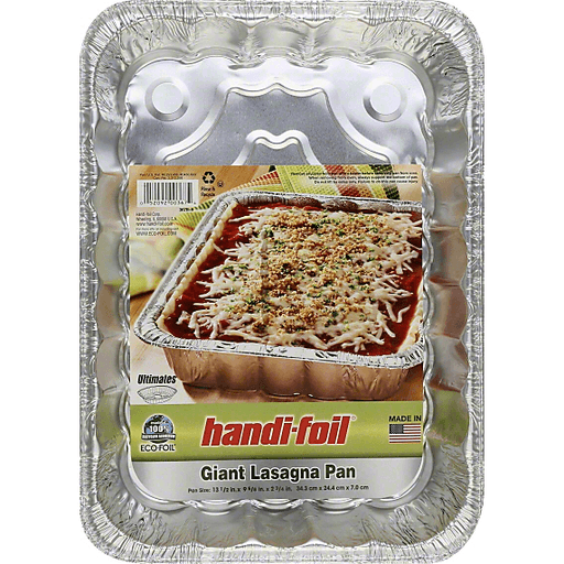 slide 2 of 3, Handi-foil Eco Foil Giant Lasagna Pan, 1 ct