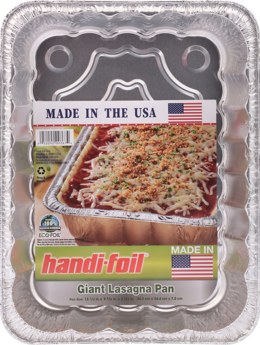 slide 10 of 10, Handi-foil Handi Foil Giant Giant Lasagna Pan, 1 ct