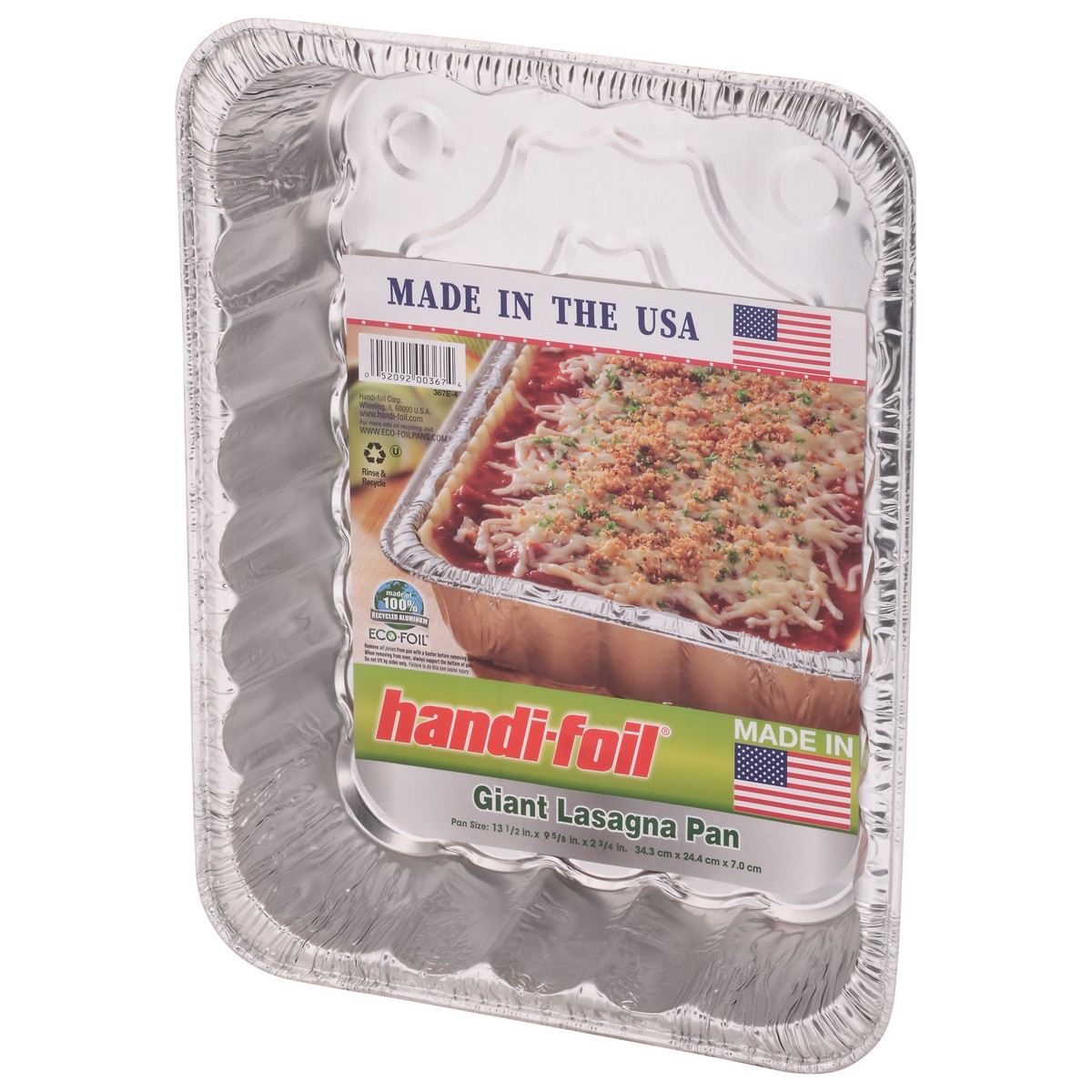 slide 9 of 10, Handi-foil Handi Foil Giant Giant Lasagna Pan, 1 ct