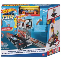 Hot Wheels City Downtown Tune Up Shop Play Set 1 ea