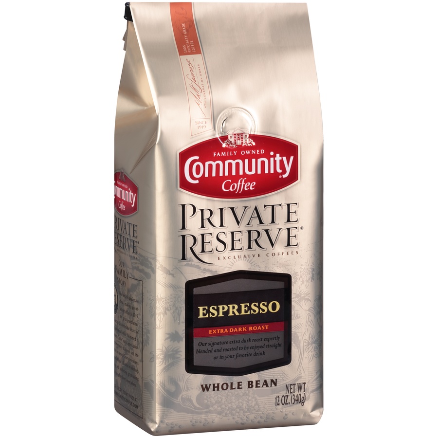 slide 2 of 7, Community Coffee Private Reserve Espresso, 12 oz