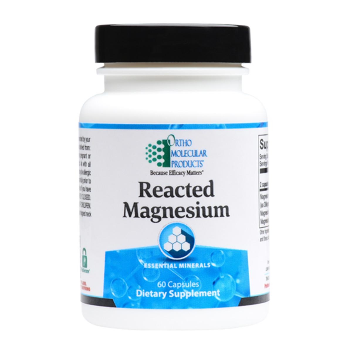 slide 1 of 1, Ortho Molecular Products Reacted Magnesium, 60 ct