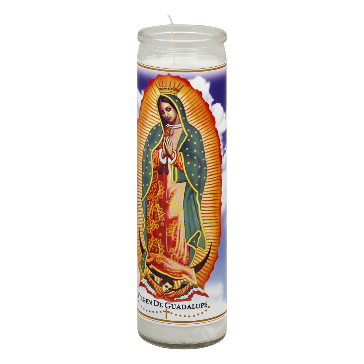 slide 2 of 9, Continental Candle Virgin of Guadalupe Candle 1 ea, 1 ct