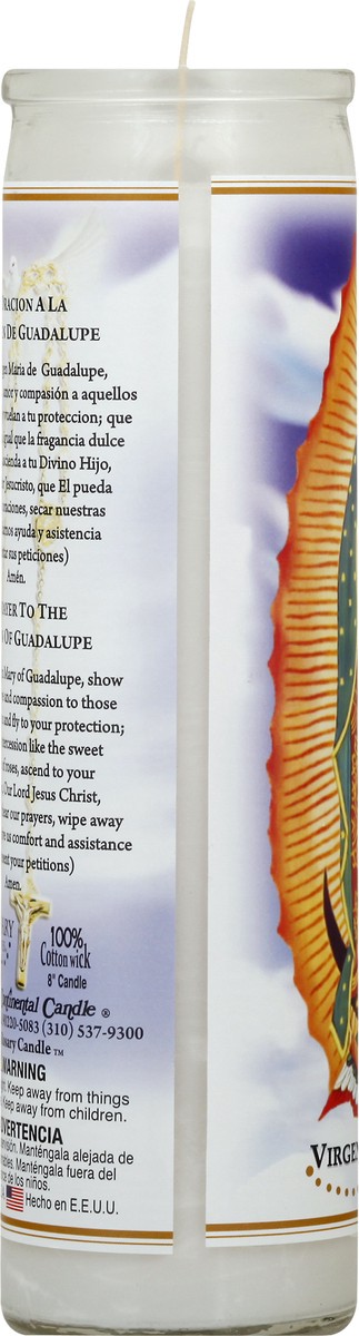 slide 7 of 9, Continental Candle Virgin of Guadalupe Candle 1 ea, 1 ct