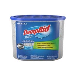 DampRid Fragrance Free Disposable Moisture Absorber with Activated Charcoal