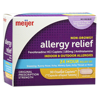 slide 3 of 29, Meijer Allergy Relief 24 Hour, 90 ct