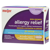 slide 7 of 29, Meijer Allergy Relief 24 Hour, 90 ct