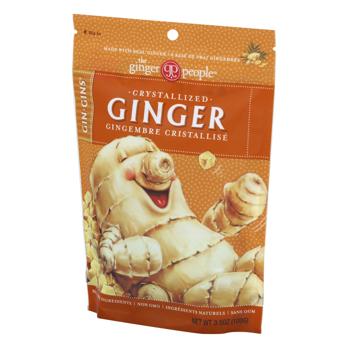 slide 8 of 8, The Ginger People Gin Gins Crystallized Ginger 3.5 oz, 3.5 oz