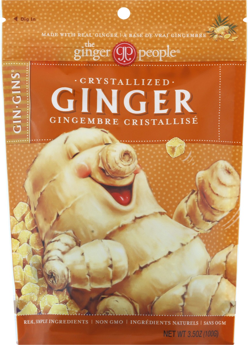 slide 4 of 8, The Ginger People Gin Gins Crystallized Ginger 3.5 oz, 3.5 oz