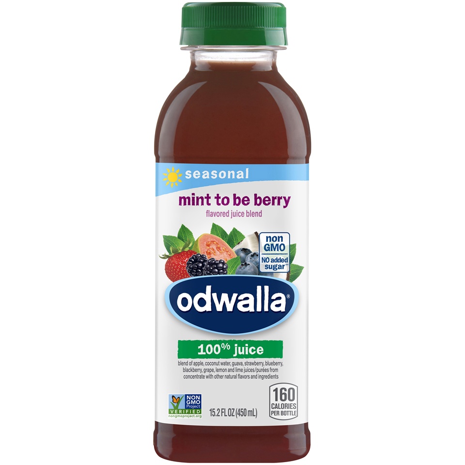 slide 1 of 1, Odwalla Juice - Mint To Be Berry, 15.2 fl oz