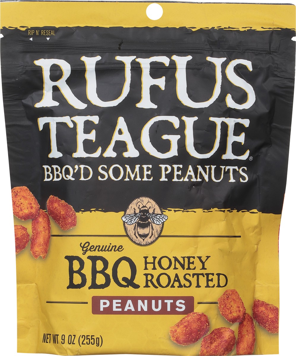 slide 6 of 9, Rufus Teague Bbq Hny Roasted Peanuts, 9 oz