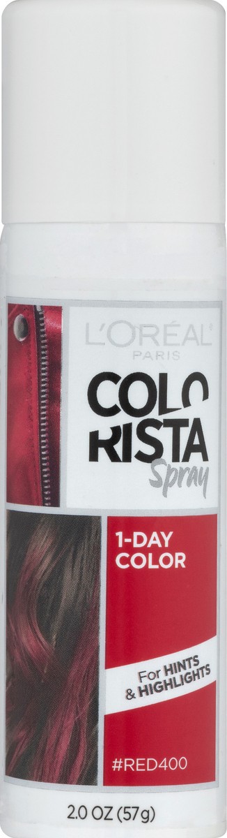 slide 1 of 9, L'Oréal L'Oreal Paris Colorista 1-Day Hair Color Spray - Red - 2oz, 2 oz