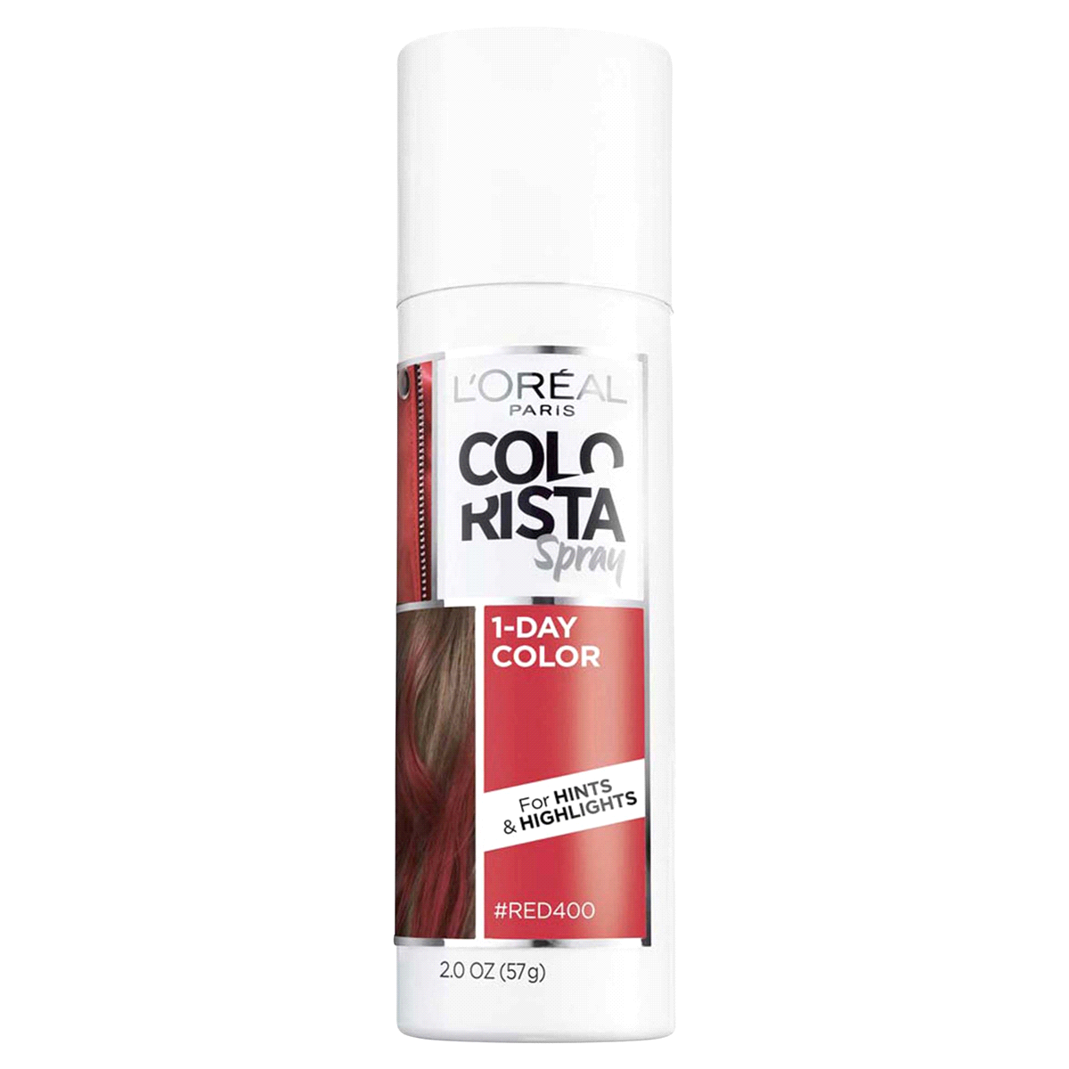 slide 1 of 1, L'Oréal Colorista Hair Spray - Red, 1 ct
