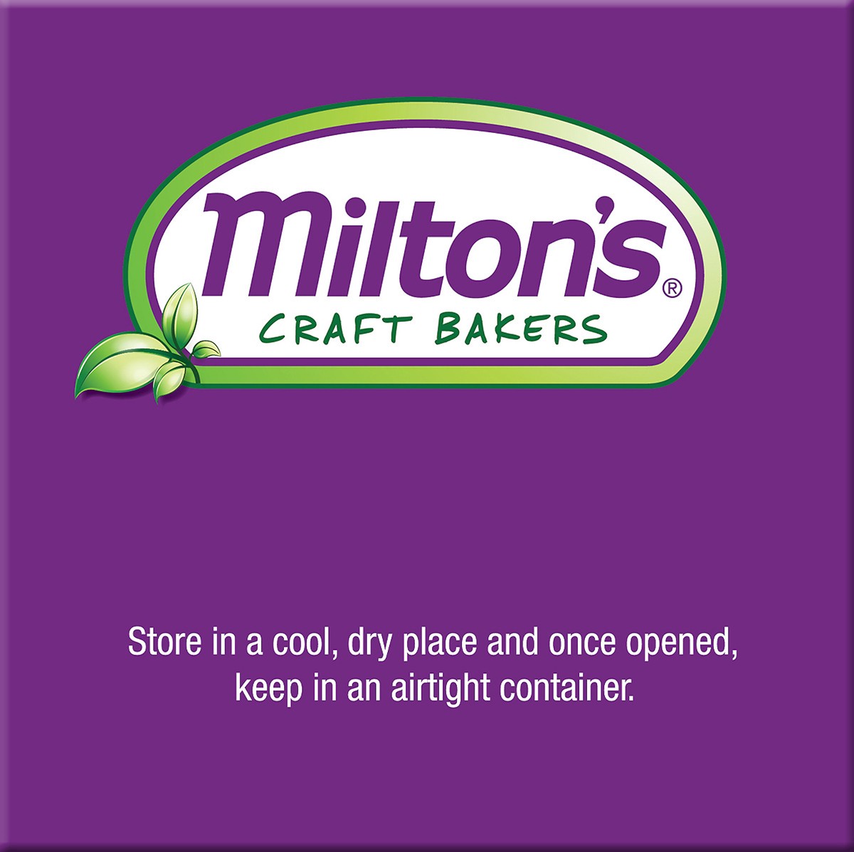 slide 2 of 7, Milton's Gourmet Crackers, Olive Oil & Sea Salt, 6.8 oz