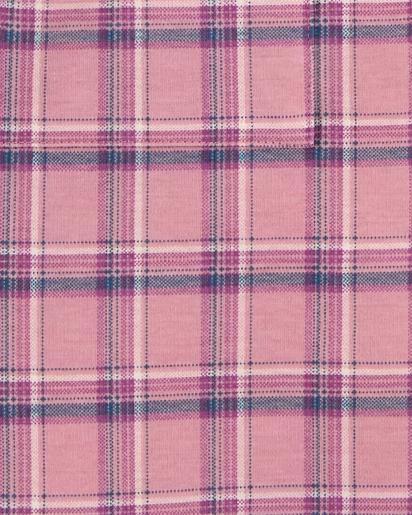 slide 6 of 6, Oshkosh Kid 2-Piece Plaid Dress Set Pink 7, 1 ct