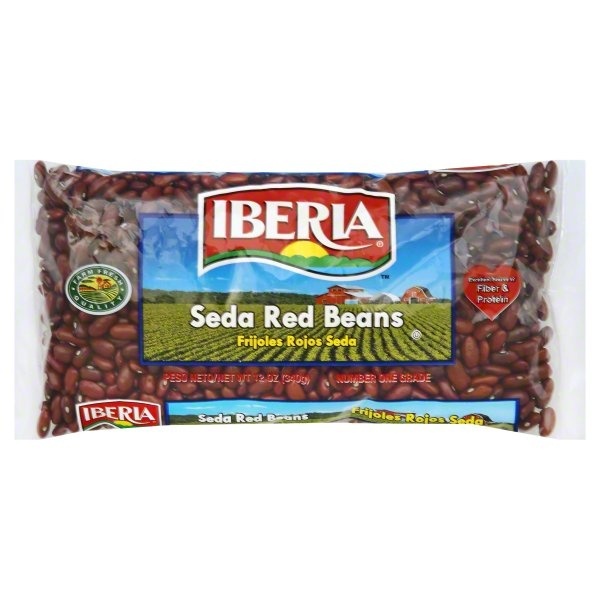 slide 1 of 1, Iberia Red Beans 12 oz, 12 oz