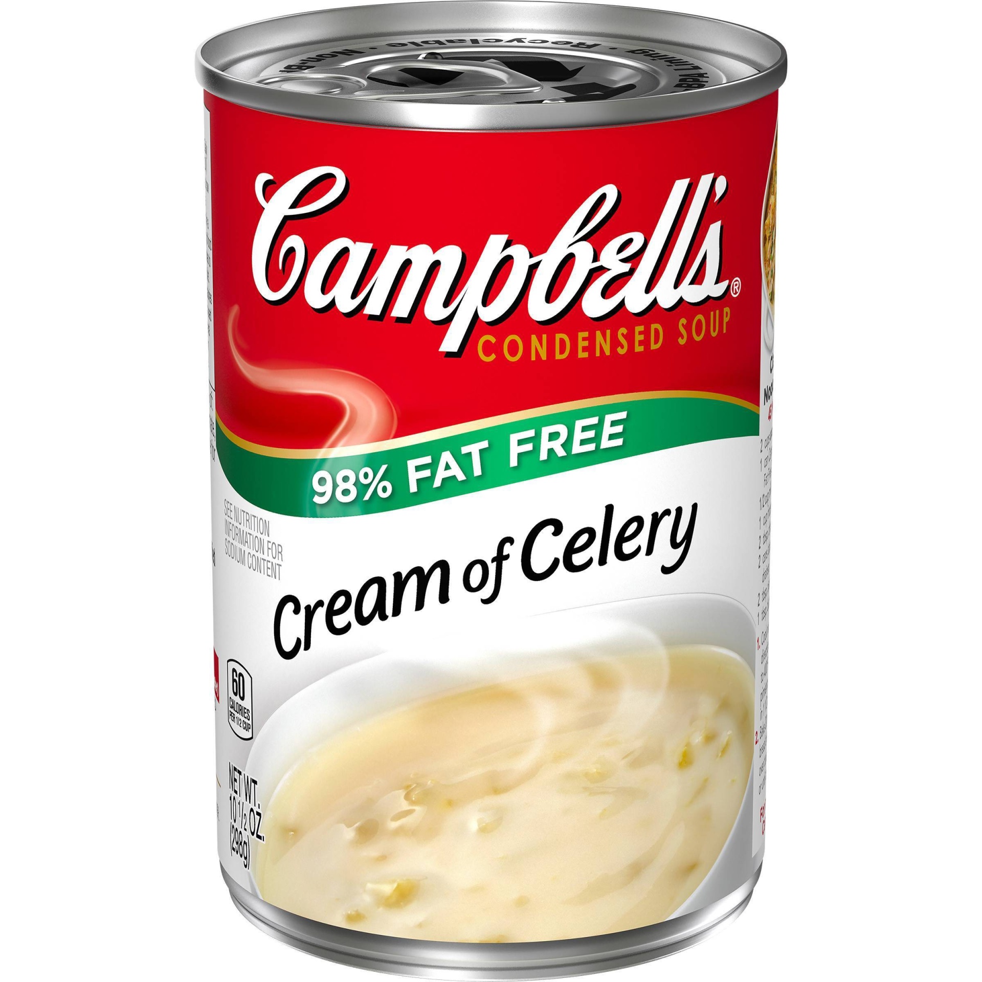slide 1 of 8, Campbell's Low Fat Condensed Cream of Celery Condensed Soup, 10.5 oz