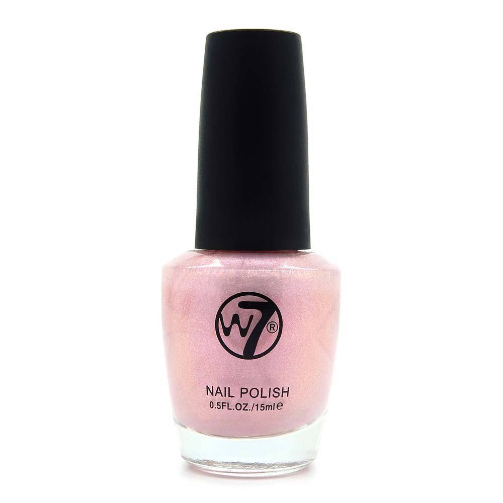 slide 1 of 1, W7 Nail Polish - Pink Pearl, 1 ct